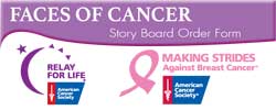 Faces of Cancer Storyboard